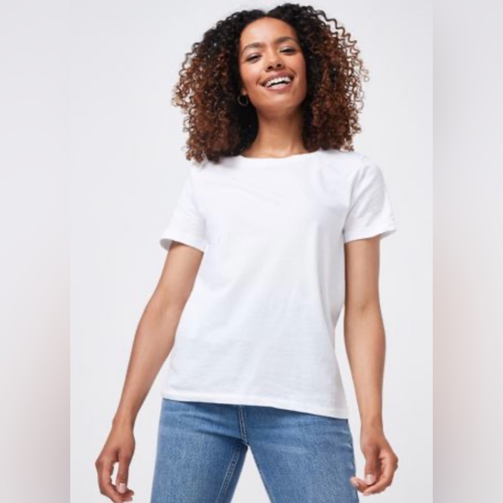 Gap White Organic Cotton T Shirt